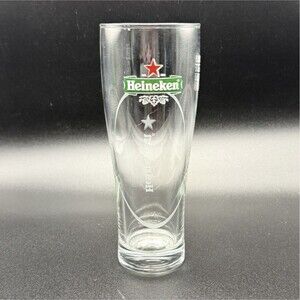 Heineken Pilsner Beer Glass 0.25L Breweriana Collectible Barware